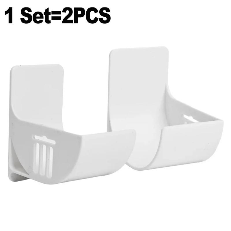 6шт настенный непробивной лоток для хранения кухонная полка пластиковая пленка мусорный мешок холодильник боковая полка для ванной комнаты спальня