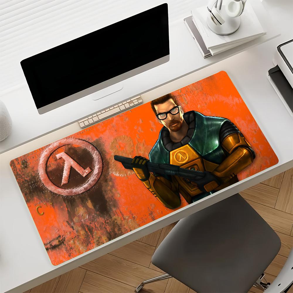 Игровой коврик для мыши HalfLife Нескользящая резиновая компьютерная подставка Геймерский Баланс Декорация Deskmat Ноутбук Офис Большой