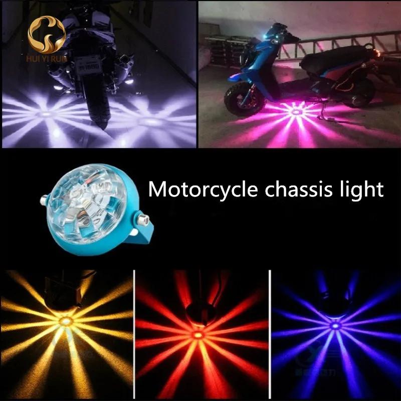 New Colorful Flashing Motorcycle Truck Chassis Llights LED Lights Rear Tail Lights Brake Lights Warning Llight