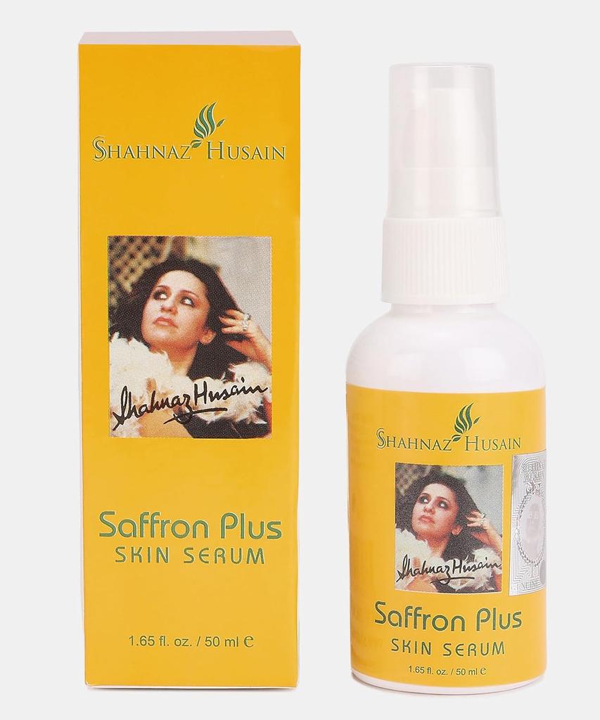 Shahnaz Husain 's Vedic Solutions Шафрановый Крем-Сыворотка для Кожи 50 г Упаковка 1 Осветляющая Сыворотка для Лица Сияние Ниацинамид