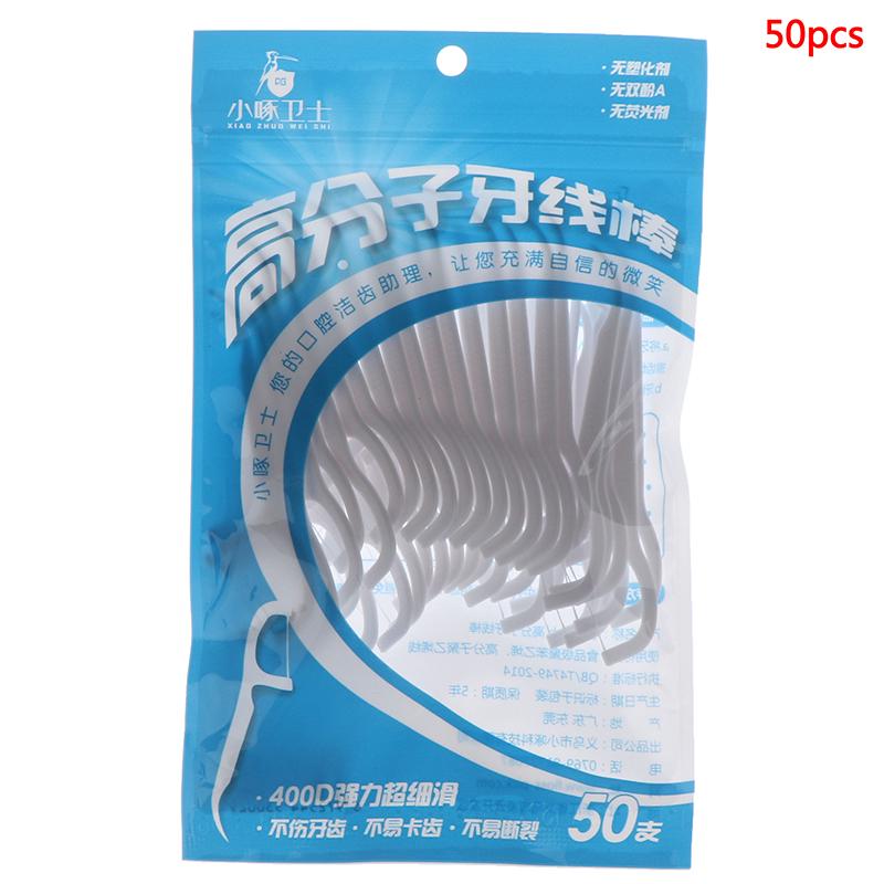 30/50/100*зубная нить зубочистки зубочистки уход за полостью рта чистка зубов