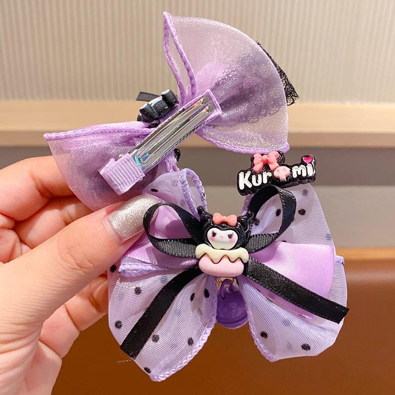 Заколка для волос с бантом Куроми: Милый Мультяшный Стример для Девочек - Детские Аксессуары 2025