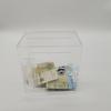 Adults Children Clear Acrylic Money Box with 2 Keys Visible Locked Piggy