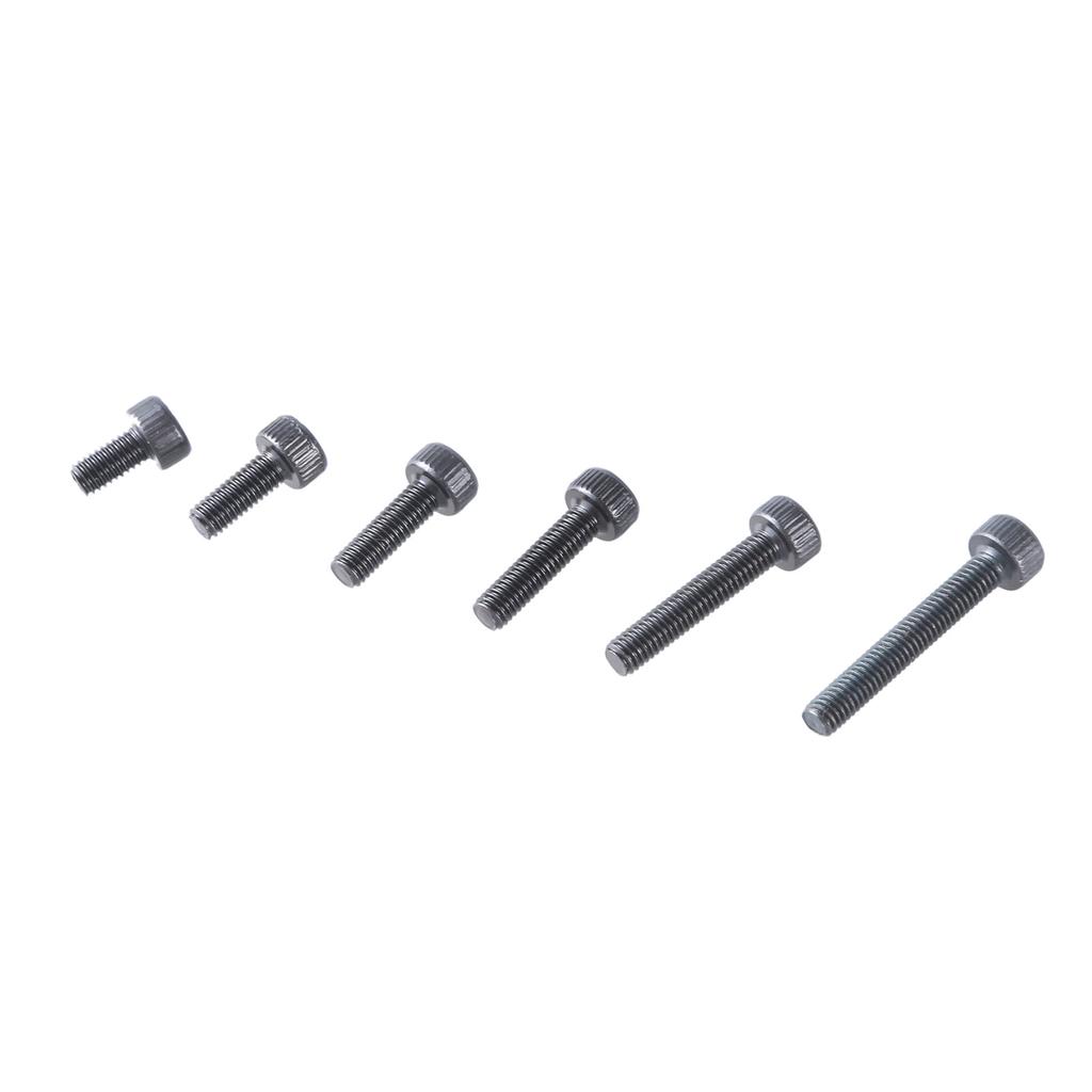 Comprehensive Hexagonal Screws with Nuts & Washers Carbon Steel Hardware Set Hexagon Socket Threaded Screws set 600pcs