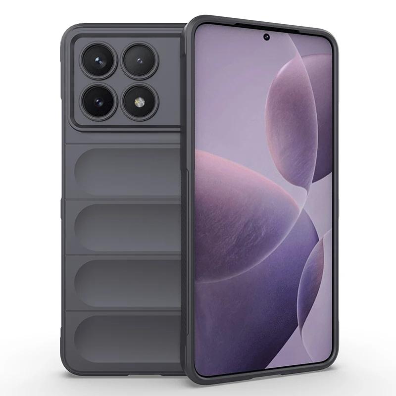 Для Xiaomi Poco X3 X4 X5 X6 Pro X3 NFC задняя крышка телефона чехол мягкий жидкий силикон противоударный защитный чехол Funda Coque