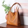 Зима 2024 года, сумки-тоут из натуральной кожи для женщин, превосходный первый слой из коровьей кожи, сумка на плечо большой вместимости для поездок на работу