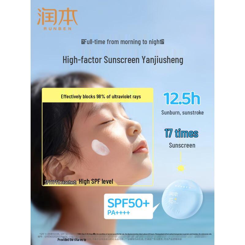 Runben Kids Waterproof Sunscreen Lotion