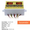 ZFX-ST3015 Dual Temperature Controller 12V 24V 220V Incubator Controller Digital Thermostat Temp Controller Regulator