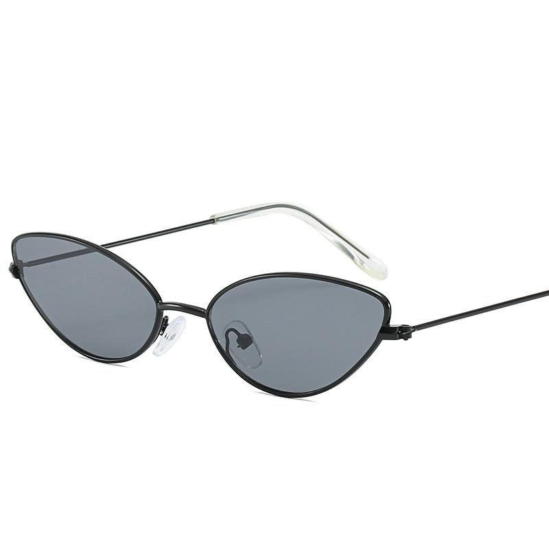 Metal Frame Cat Eyes Men's Glasses Trend Ocean Sun Glasses Wild Ladies Sunglasses