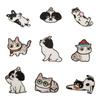 9 Pcs Dogs Embroidered Patches Cartoon Cats Sewing Patches Iron On Patches Applique Patches Sew On Patches for Clothes