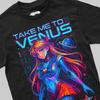 Sailor Moon Dark Mars Venus Jupiter 80s Heavy Metal T-Shirt Anime Cartoon Fan