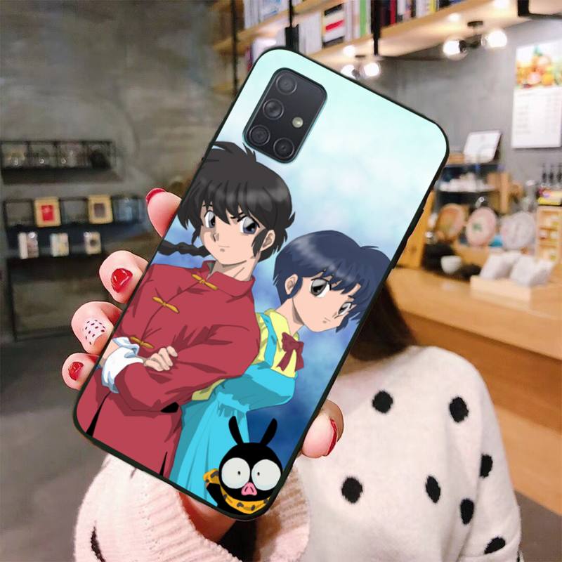 USAKPGRT Ranma 1 2 окрашенный чехол для телефона Samsung Galaxy A21S A01 A11 A31 A81 A10 A20E A30 A40 A50 A70 A80 A71 A51