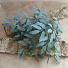Silk Artificial Willow Bouquet Fake Green Leaves Party Wedding Backdrop Decoration Faux Foliage Vine DIY Plant Wreath