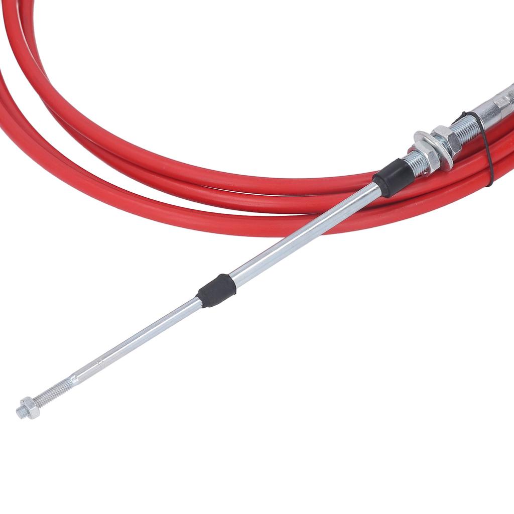 Manual Throttle Motor Control Cable PU Sheath Stainless Steel Low Fuel Consumption Excavator Accessories