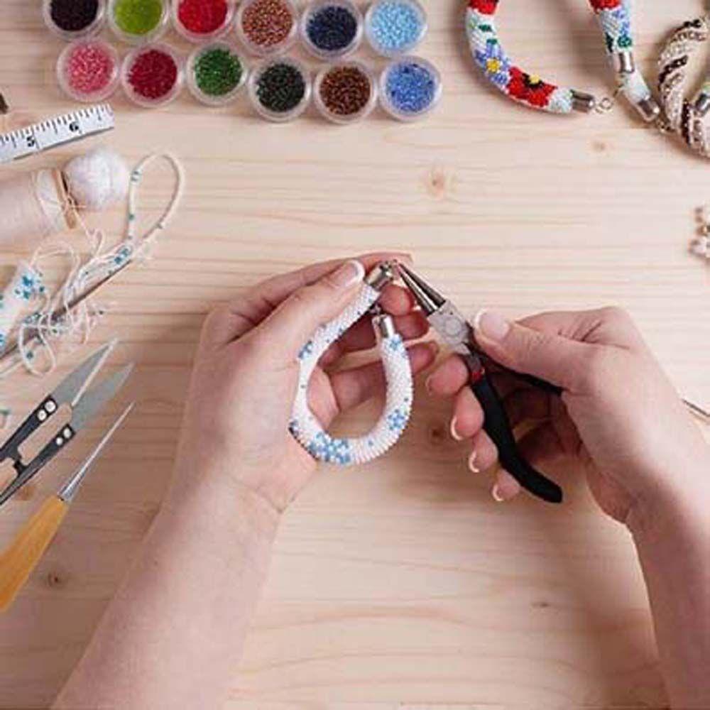 Black Bag Casting DIY Jewelry Findings Pliers Supplies Jewelry Repair Tools Set Jewelry Making Kit