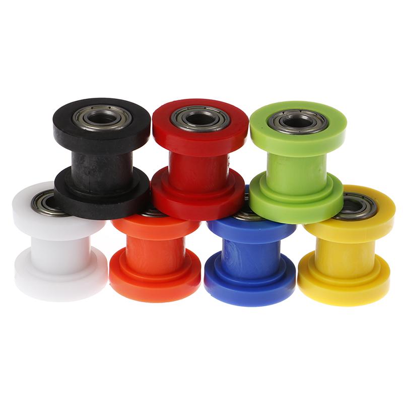 10mm Chain Roller Slider Tensioner Adjuster Pulley Wheel Guide Pit Dirt Bike