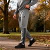 adidas Логотип Боковая полоса Повседневные Удобные Ретро Прямые Спортивные Вязаные Длинные брюки Унисекс Низ Серый TR02 PCS1-GYB