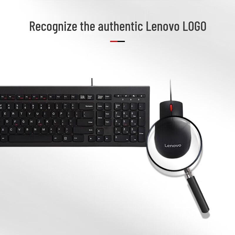 Lenovo Проводная клавиатура и мышь M120Pro