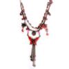 Les Trésors De Lily [E4355] - Дизайнерское колье «Мулан» красный/Красный