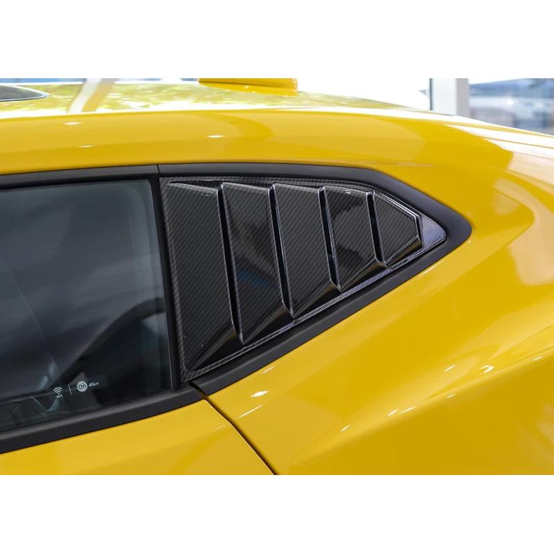 Декоративные наклейки-жалюзи на боковые задние окна автомобиля для Chevrolet Camaro 2017 2018 2019 2020 2026 Внешние аксессуары
