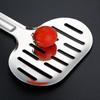 Stainless Steel Silver Hollow Food Tongs Non-Stick Serving Tong Barbecue Bread Clip Kitchen Drain Oil Clamp Cooking Accessories