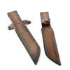 Cowhide Material Household DIY Knife Carrying Tool Outdoor Pocket Leather Case For Fixed Blade Knife