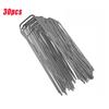 Metal Plastic Lawn Ground Garden U Pins Artificial Grass Steel Pegs Staples Turf nails Hooks