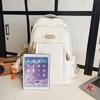 Schoolbag wholesale new fashion versatile boys and girls junior high school student schoolbag high school student backpack