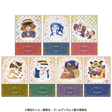 Подставка из акрила с изображением животных из аниме-сериала «Fourze», как в коробке, 7 предметов, «Golden Kamuy» -I It! -