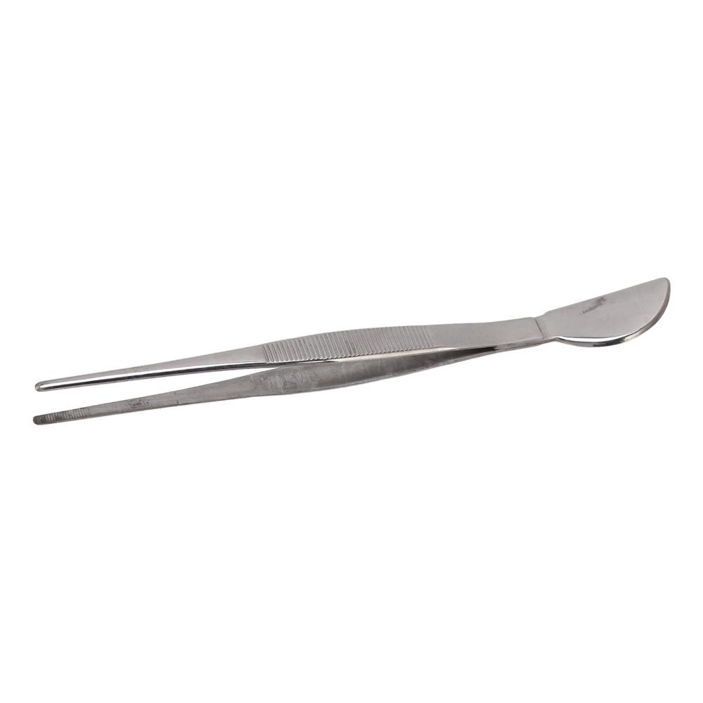 Rust Proof Bonsai Tweezers Set Crescent Moon Head Long Plant Tweezers Rake Spatula Tools