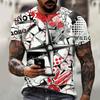 2022 Brand Men’s Shirt 3D Printing Retro Compass Street Cool Trend T-shirt O-neck Design Fashionistas Wear Oversize 5XL