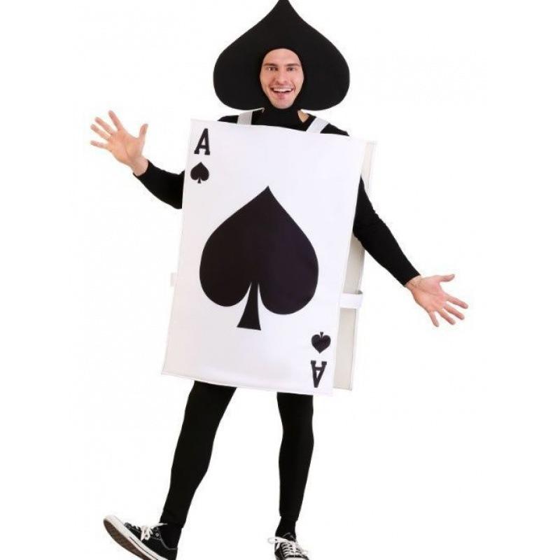 Хэллоуин Алиса в Стране чудес Покер Семейная вечеринка Шоу Костюмы Смешные костюмы