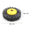 Абразивная щетка для волочения проволоки с полированной головкой для античного камня и дерева (120 #)
