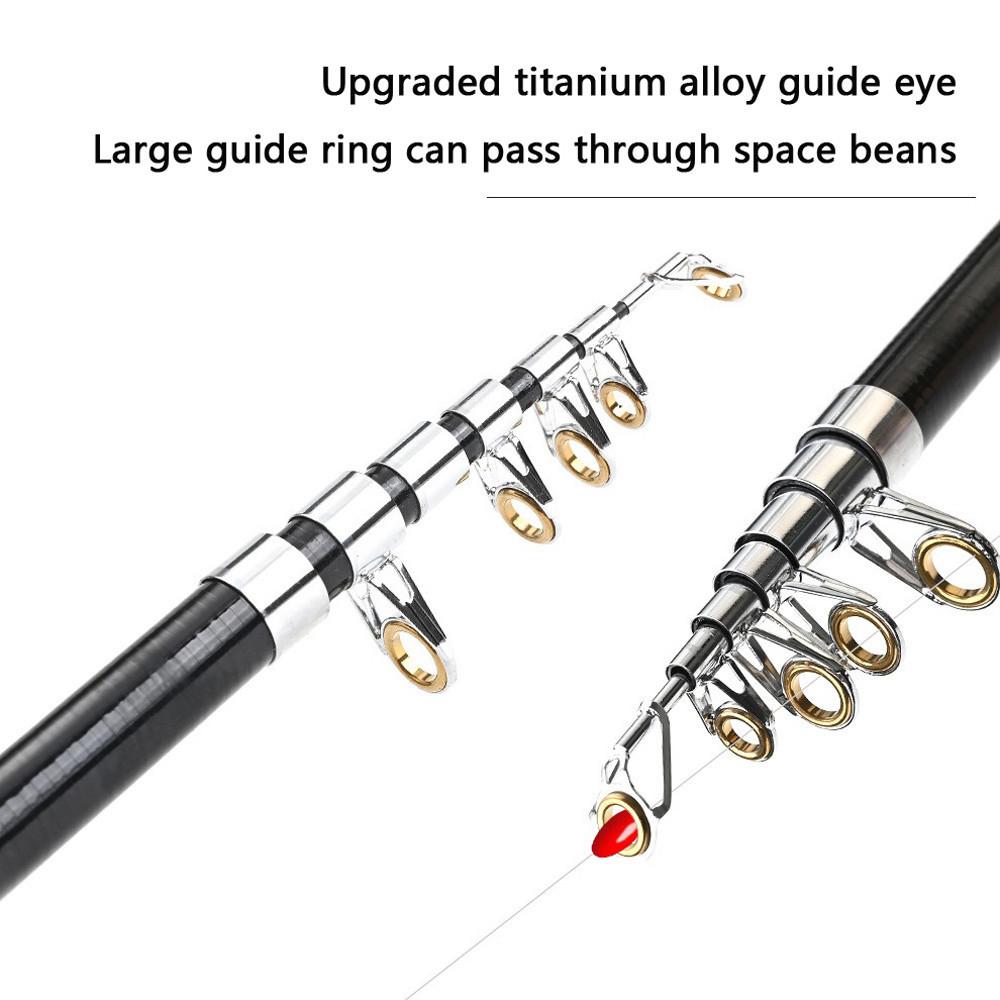 1.31M Sea Rods Suit Telescopic Folding Mini Fishing Pole Combo Fiberglass Reel Lure Fishing Spinning Rod Fish Tackle Set Line