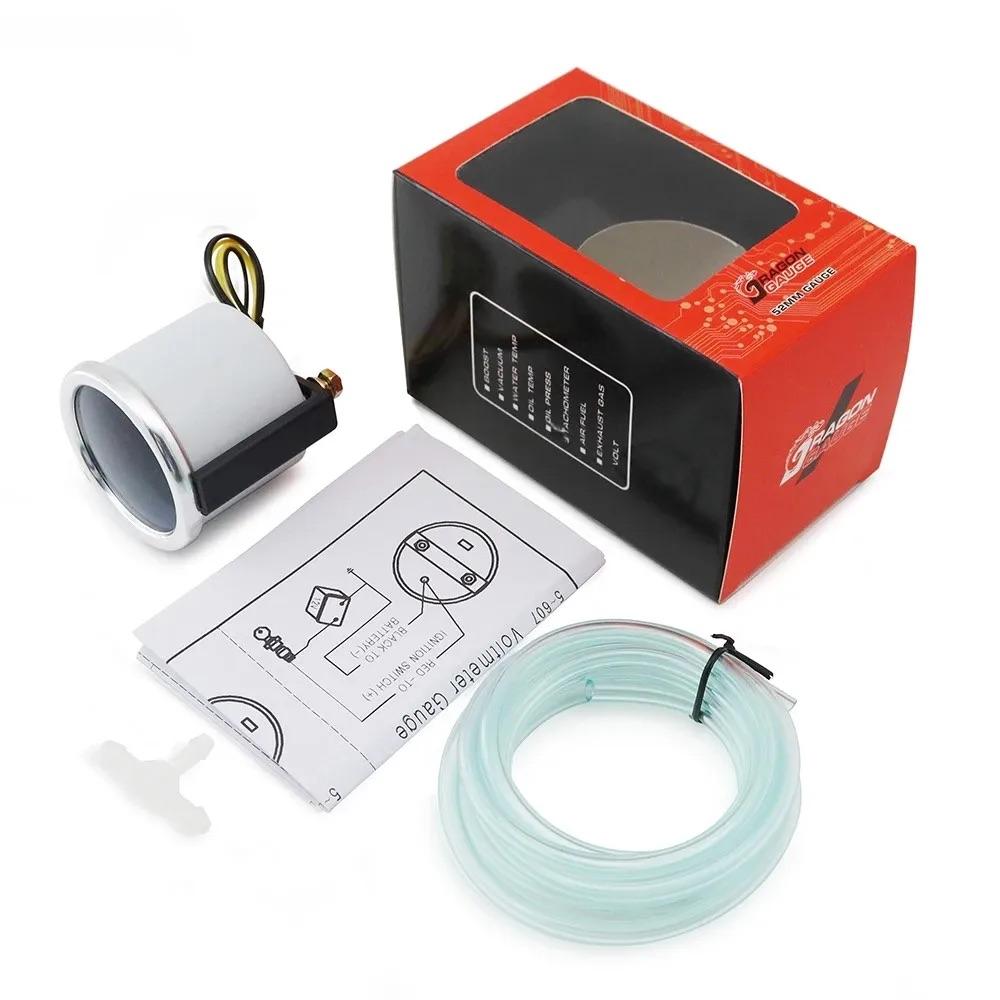 Universal Turbo Boost Gauge PSI Turbocharger Pressure Meter for Car Modification & Racing