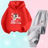 2025 Autumn Korean Girl Clothing Kawaii Kids Clothes Cute Children's Hoodies and Sweatpant 2pcs Set