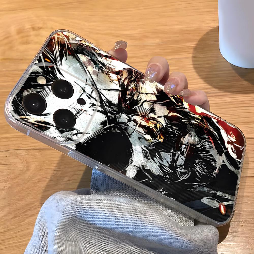 M-Металлическая шестеренка Solid Чехол для телефона Для IPhone 17 Pro Max 16 15 14 Pro Max 13 11 Xs Xr 8 7Plus Прозрачная крышка