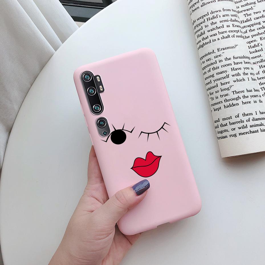 Для Xiaomi Mi Note 10 Lite Чехол Обложка Xiomi Mi Note 10 Lite Pro силиконовый Мягкий ТПУ Бампер Защитная Крышка Задняя Панель Чехол Fundas
