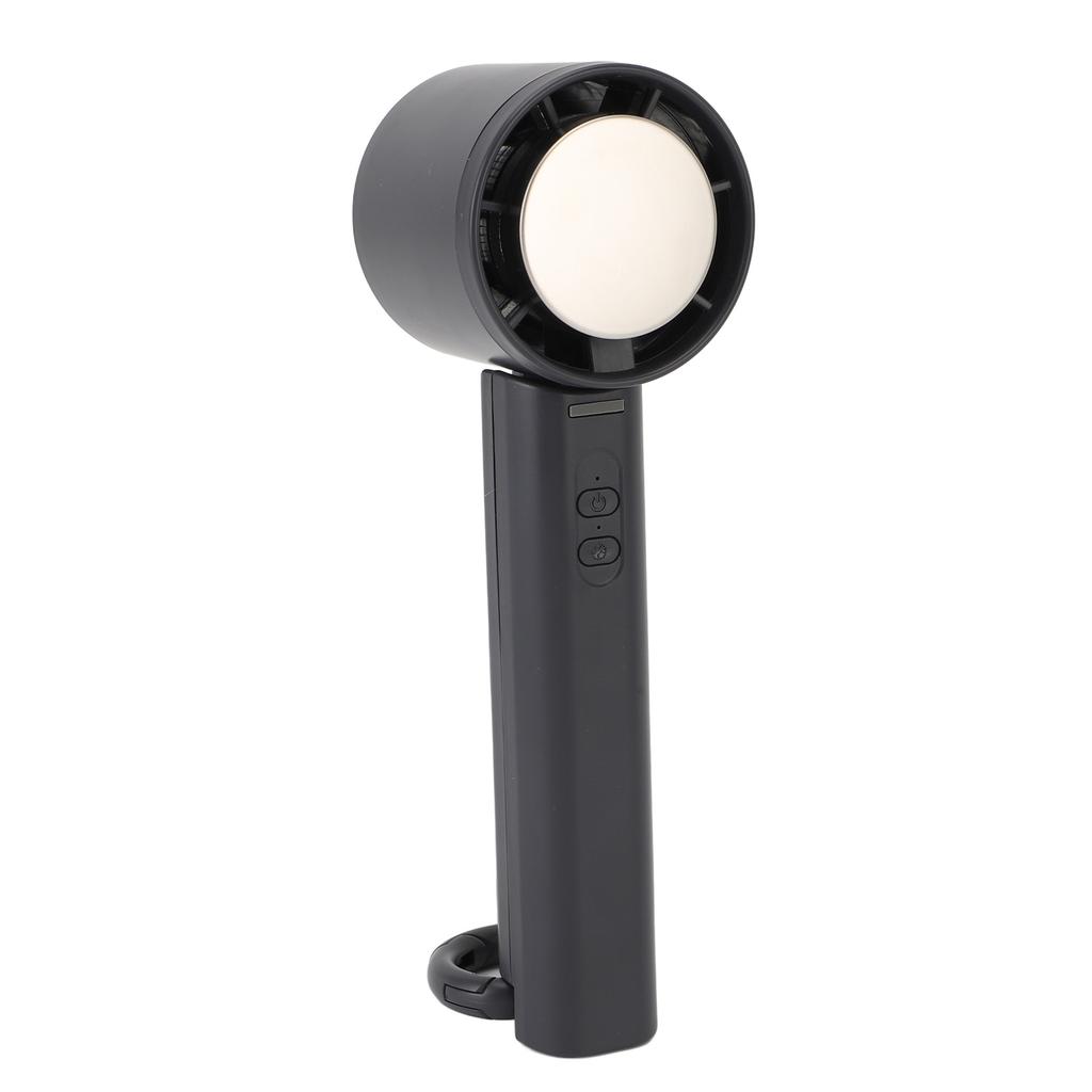 Портативный ручной вентилятор складной перезаряжаемый 2000 мАч 3 скорости тихий персональный вентилятор полупроводниковый