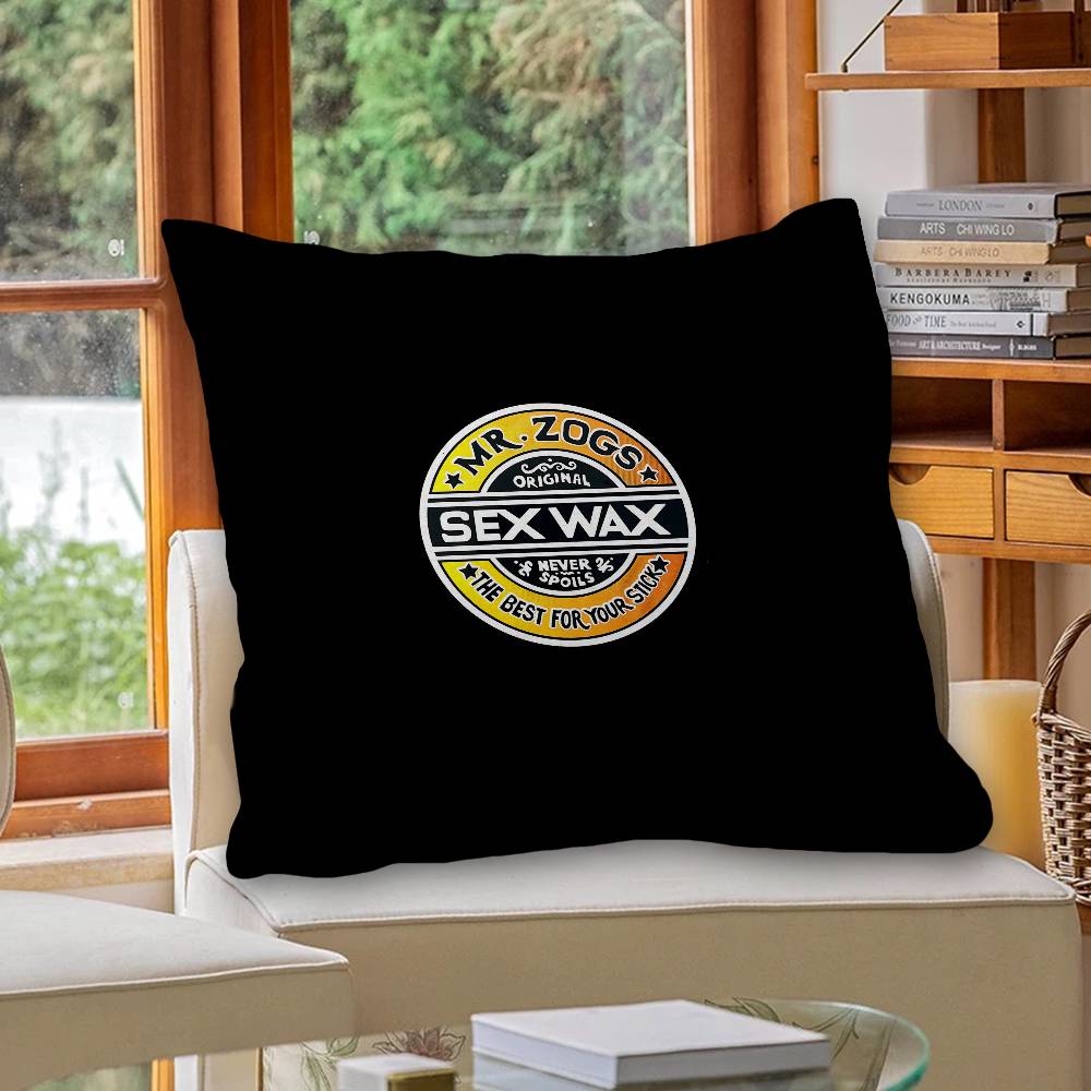 Mr Zogs Surfing Sexs W-Wax Cushion Cover Pillowcase Upholstery Sofa Throw Pillow Home Decor Pillowcas