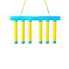 Reflective Drop Stick Challenge Game, Hand Eye Coordination Reflex Training Toy, 3 Adjustable Speed Modes, Catching Sticks Game