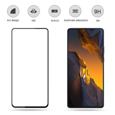 AMORUS Для Xiaomi Poco F5 5G/Redmi Note 12 Turbo Закаленное стекло Пленка Шелкография Защитное стекло для экрана телефона