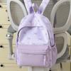 Schoolbag new high-value Japanese fresh and sweet literary and cute bow backpack junior high school students lightweight travel backpack