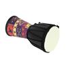 IRIN African Drum 4 Inch for Kid Portable ABS African Drum Chamber Professional Djembe Hand Drum Percussion Musical Instrument