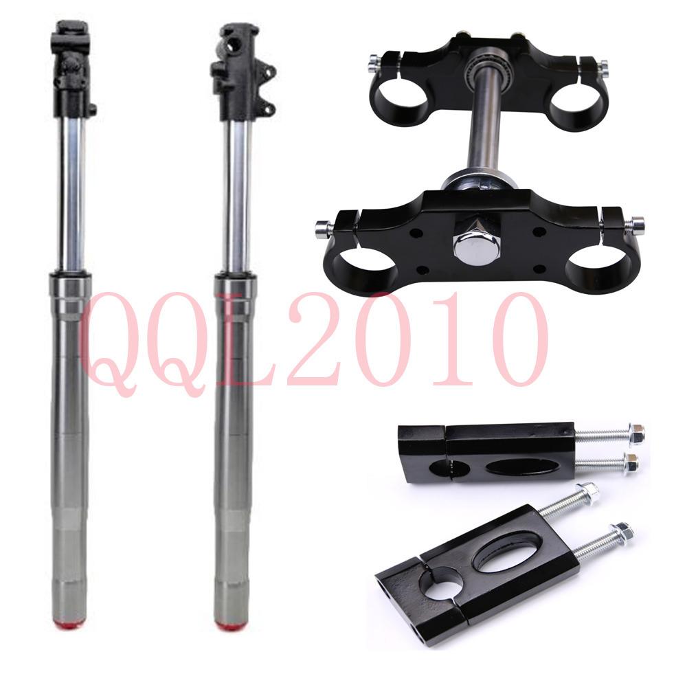 TDPRO Front Fork Shock + Triple Tree Clamp SSR Thumpstar GPX 125-160cc Dirt Bike 110cc