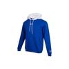 Color Block Hooded Logo Embroidery Casual Sweatshirt Men Tops Blue 539725-84