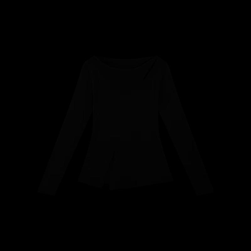 Heco Женский вязаный топ с неровным вырезом и ажурной вязкой (Осень 2025 г.)