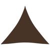 VidaXL Sun Sail Triangular Oxford Fabric 6x6x6 M Brown