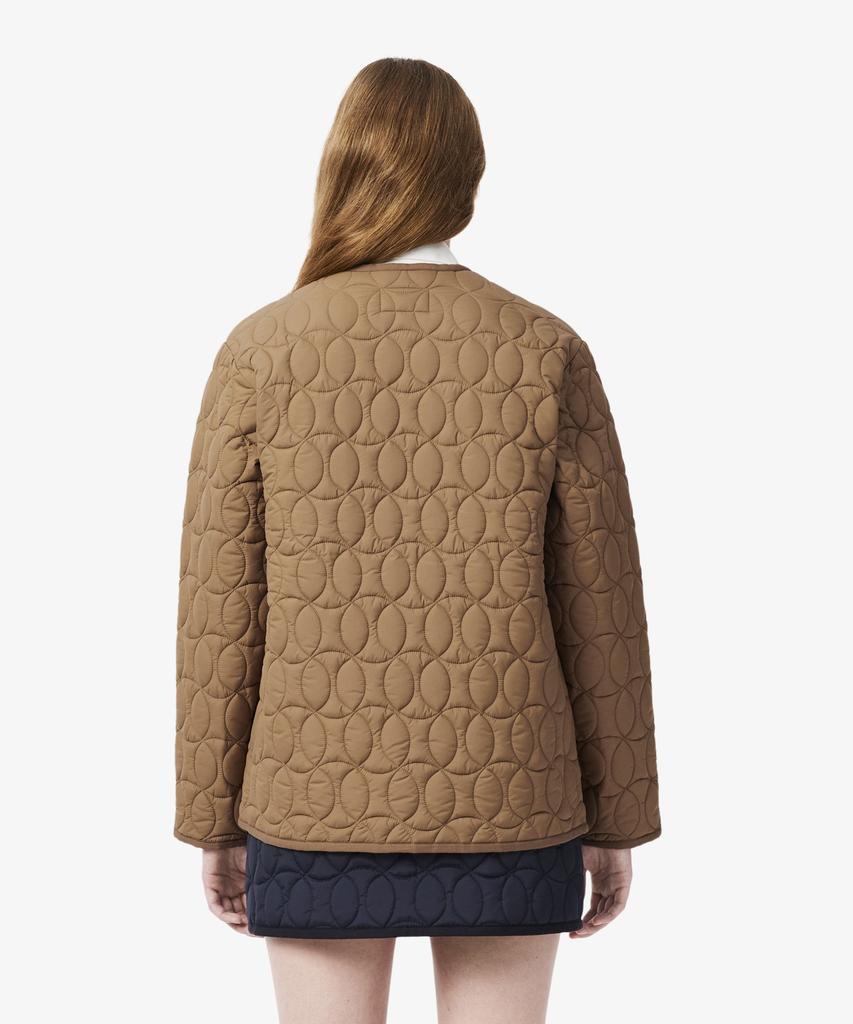 LACOSTE Women'S V-Neck Lightweight Padded Jumper Bf8407-56N Six