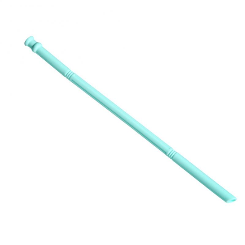 Curved Straight Straw Drinkware Food Grade Colorful Silicone Party Bar Accessories Mug Straws Long Flexible Reusable